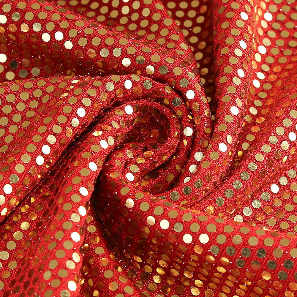 ABITO CON SPACCHI E PAILLETTES RUCHES 