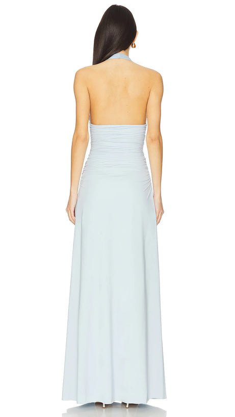 HALTERNECK VILLADIEGO MAXI DRESS