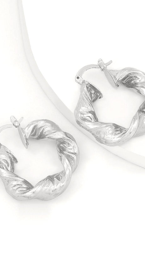 Maia – Klobige Creolen mit Twist