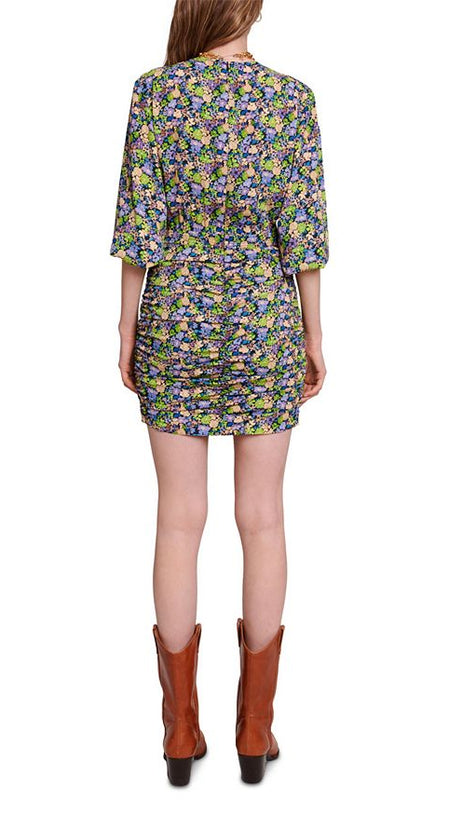 MINI ABITO FLOREALE IN PRIMROSE 