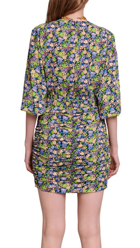 MINI ABITO FLOREALE IN PRIMROSE 