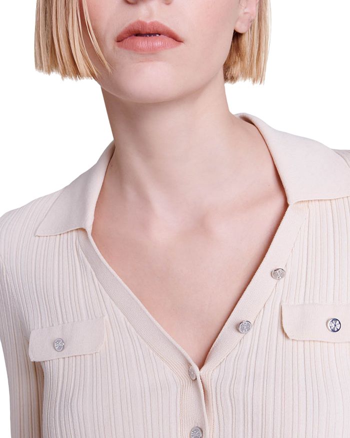 AIIZIE MIMOSO COLLARED CARDIGAN - product image