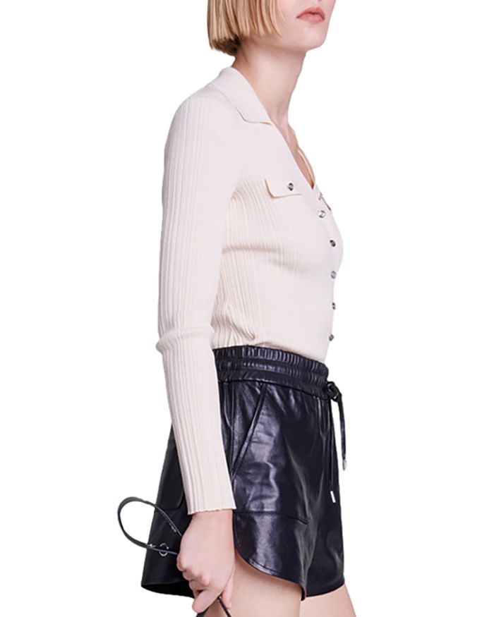 AIIZIE MIMOSO COLLARED CARDIGAN - product image