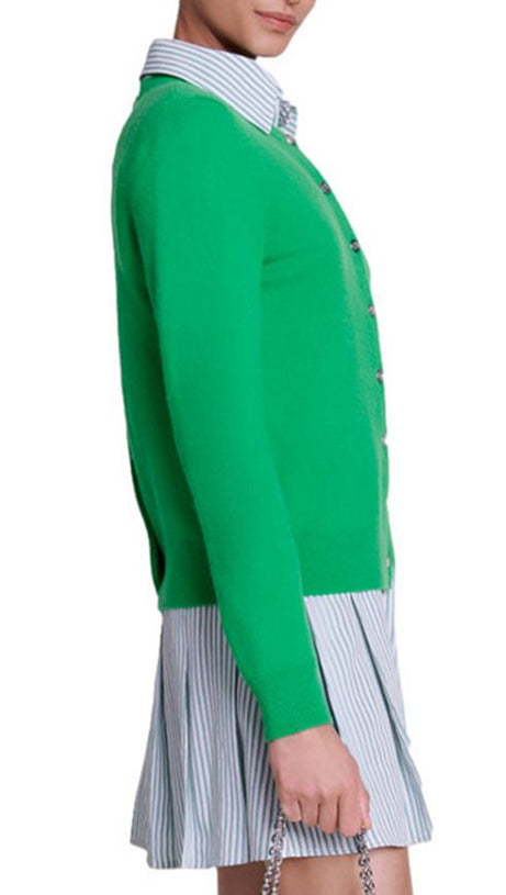 MIRABO CARDIGAN IN GREEN