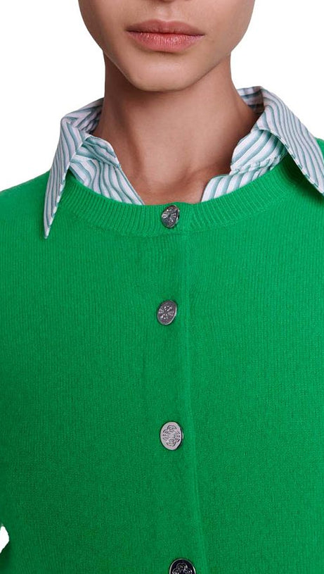 MIRABO CARDIGAN IN GREEN
