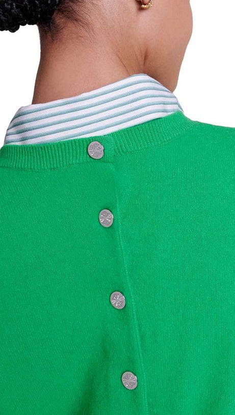 MIRABO CARDIGAN IN GREEN