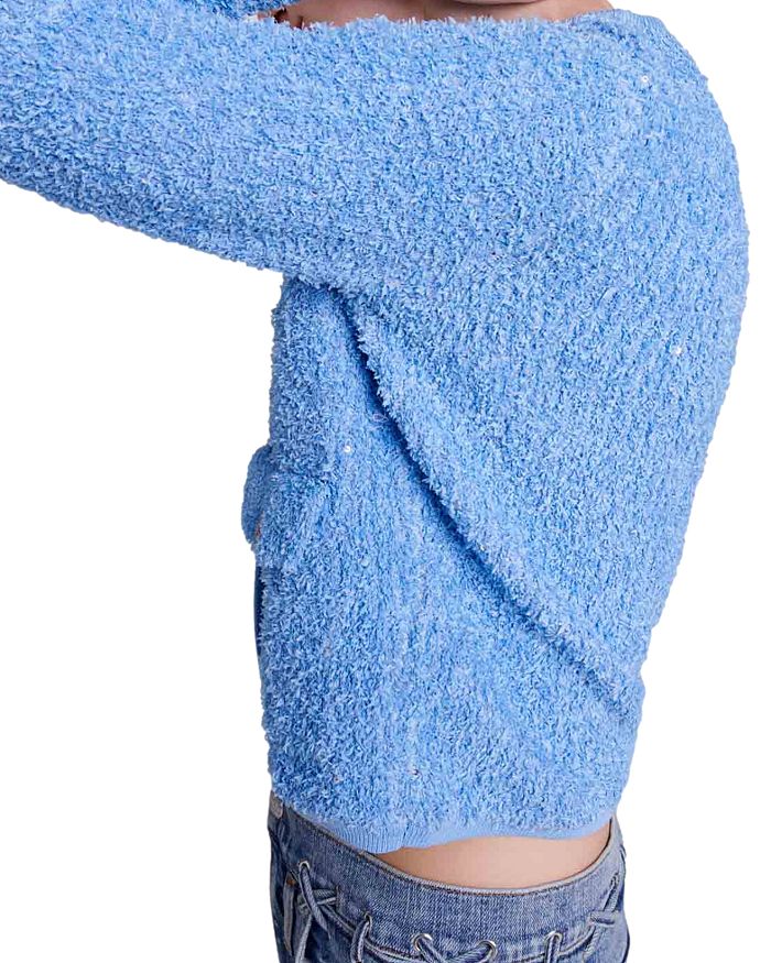 AIIZIE MOSCILI CARDIGAN IN BLUE - product image