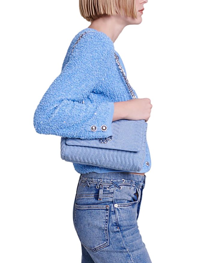 AIIZIE MOSCILI CARDIGAN IN BLUE - product image