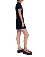 RAMISIA TWEED SHORT SLEEVE DRESS