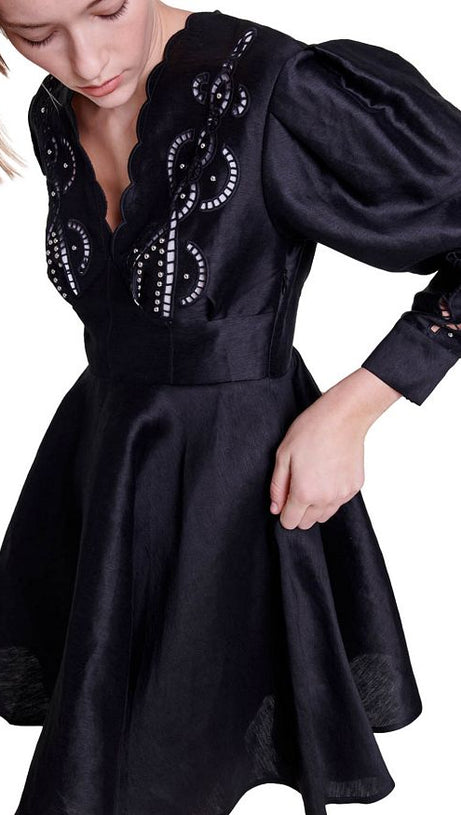 RICLINT EMBROIDERED DRESS