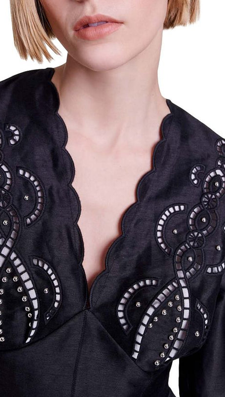 RICLINT EMBROIDERED DRESS