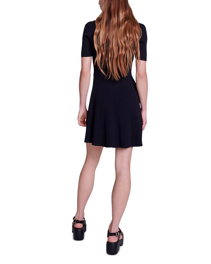 AIIZIE RIMOSETTE RIBBED KNIT DRESS - product image