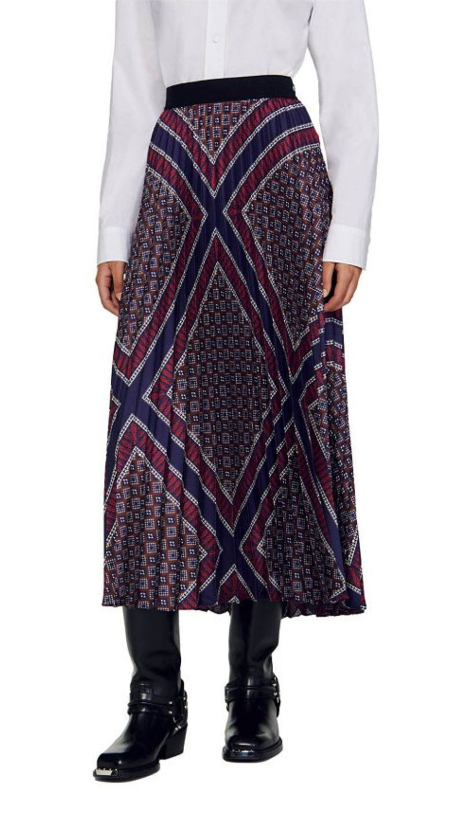 LOANA PLEATED SKIRT