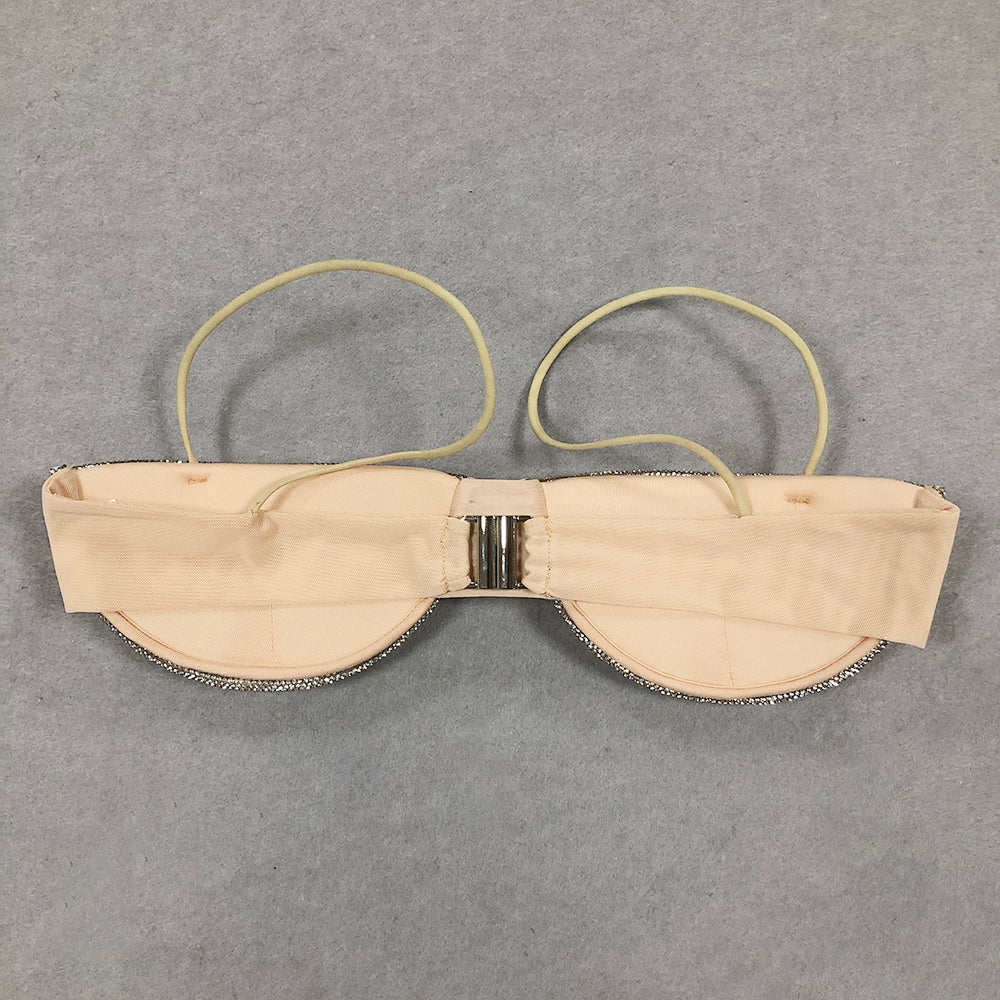 AIIZIE GOLD BIKINI BRA - product image