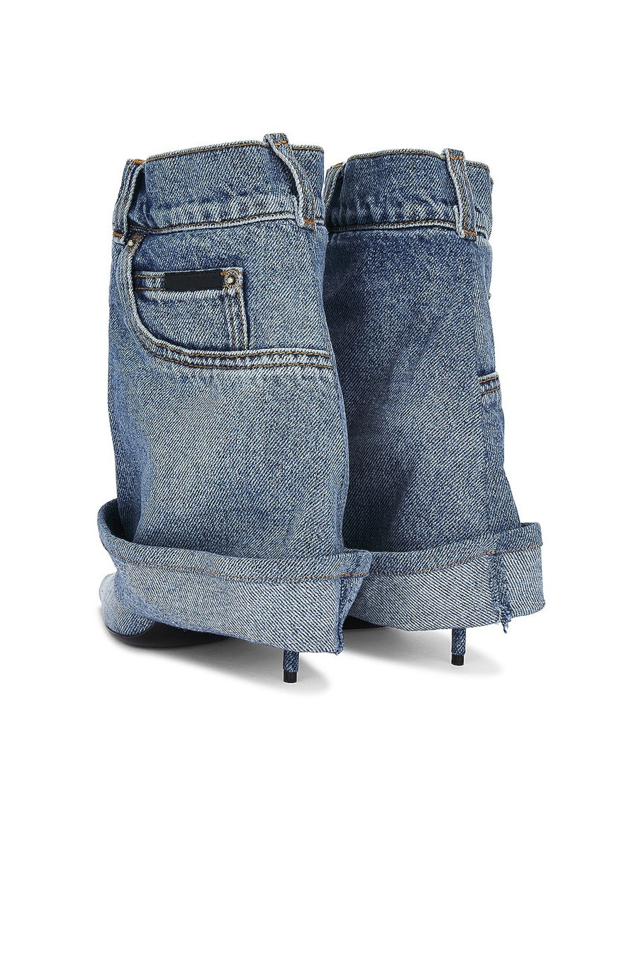 AIIZIE MILIANO DENIM TROUSER ANKLE BOOTIE - product image