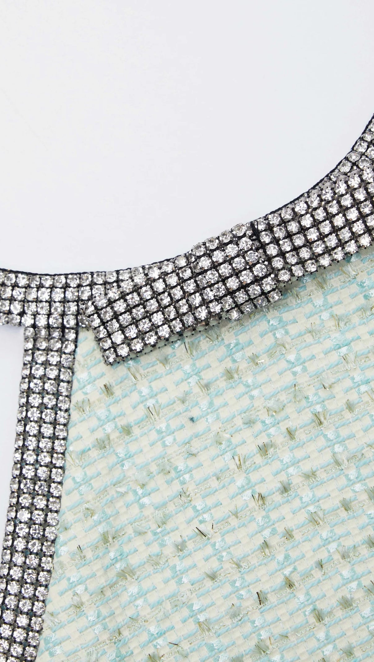 AIIZIE MINT BOUCLE MINI DRESS - product image