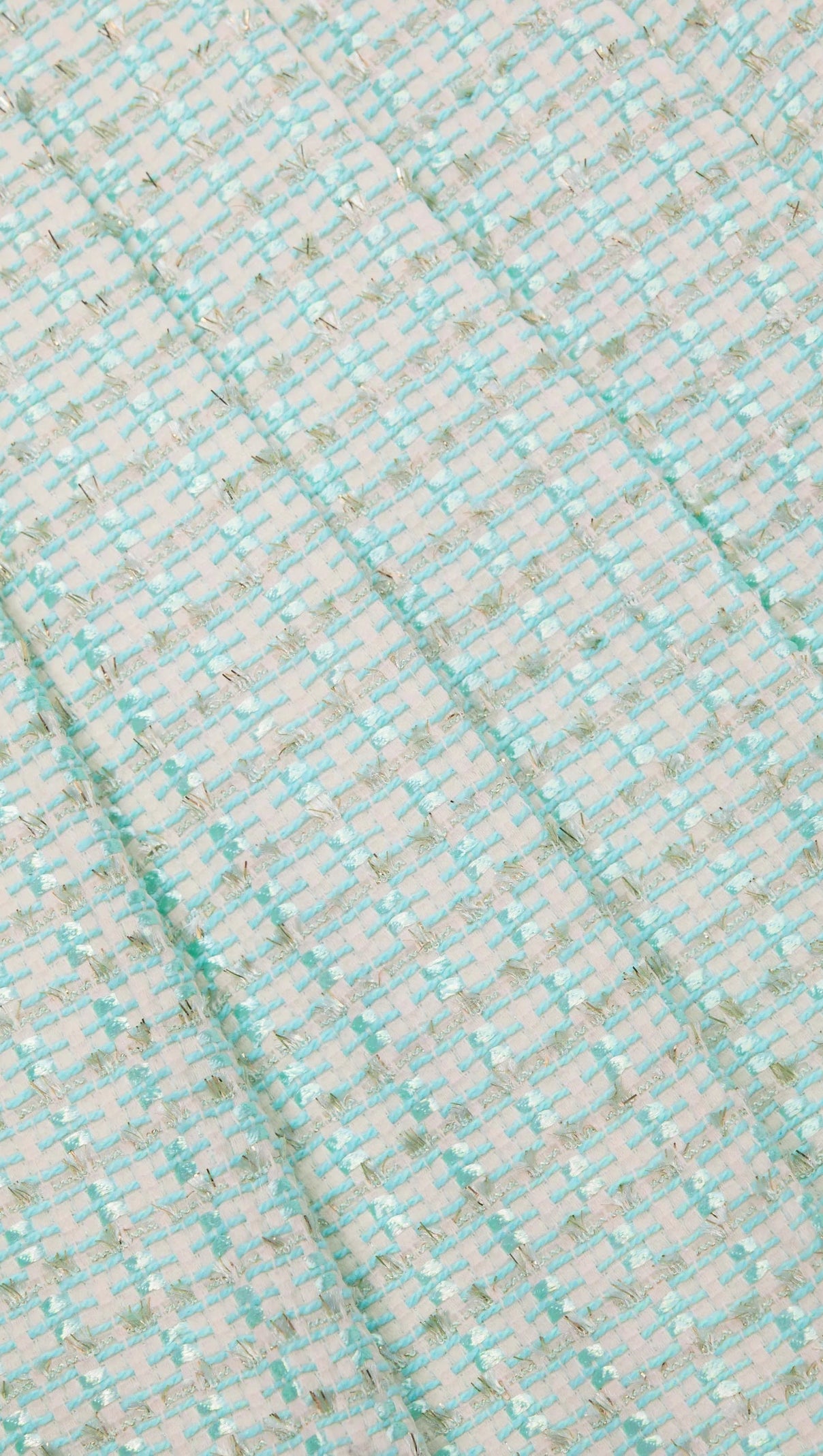 AIIZIE MINT BOUCLE PLEATED MINI SKIRT - product image