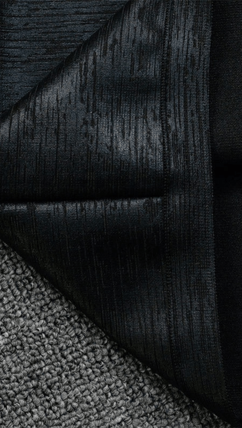 ABITO BENDAGGIO METALLIZZATO CON COLLO - NERO 