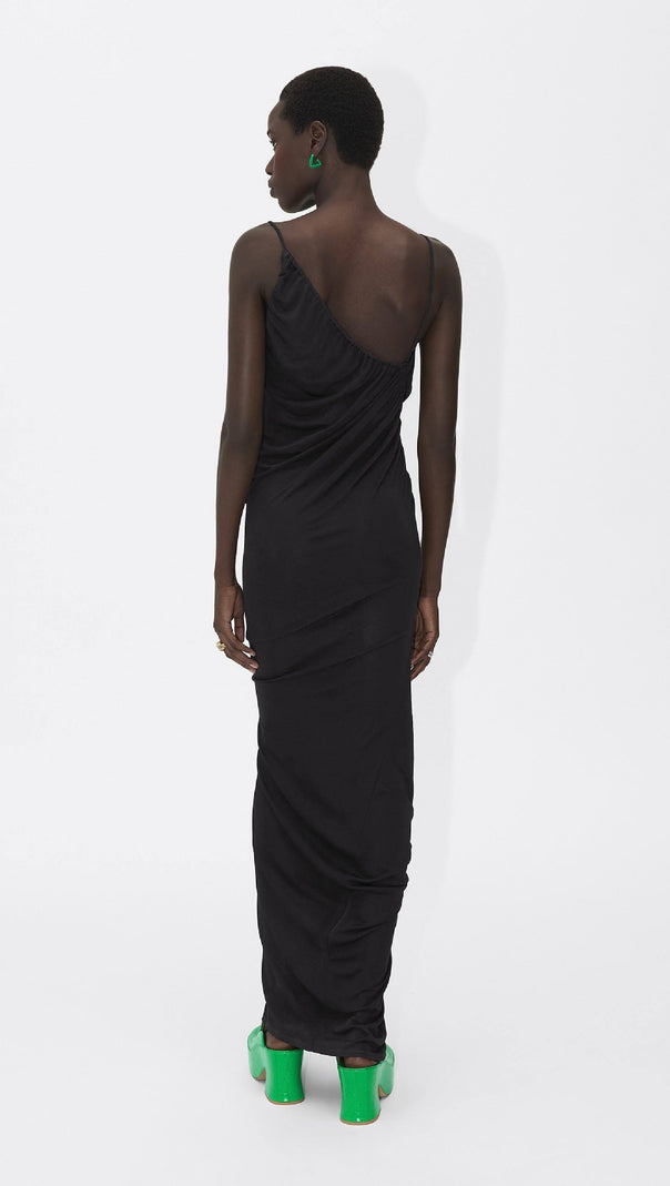 FRENCH BLACK SLING DRESS KNIT BANDAGE