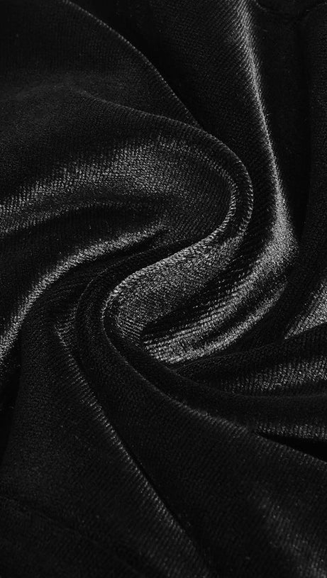 TINA WHITE 3D FLOWERS STRAPLESS BLACK MINI DRESS