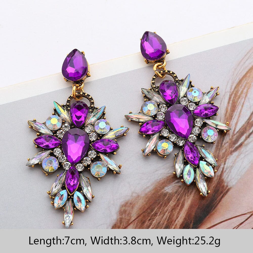 AIIZIE DIAMANTE DROP EARRINGS - product image