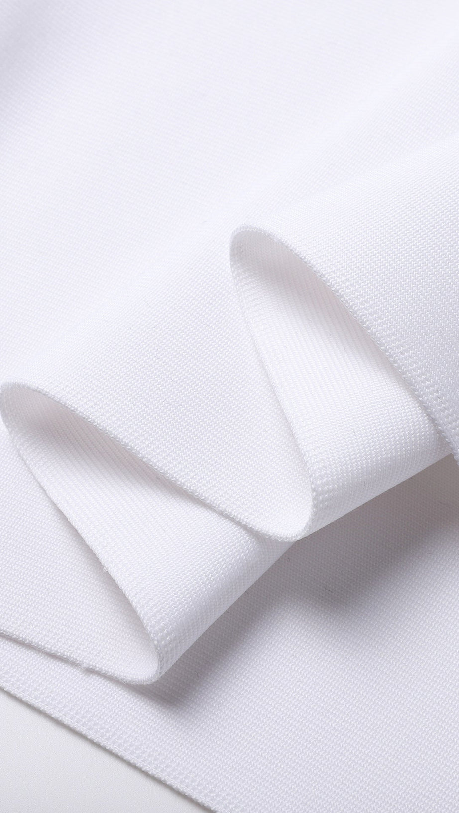 ANILA SQUARE NECK CRYSTAL EMBELLISHED MINI DRESS IN WHITE