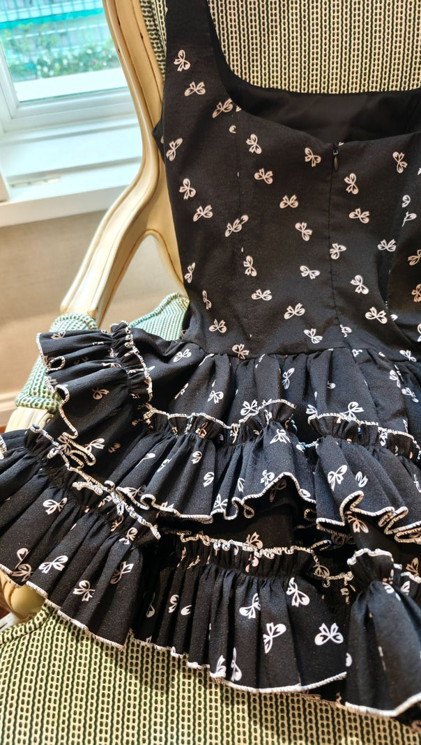 AIIZIE BERKELEY RUFFLE MINI DRESS - product image