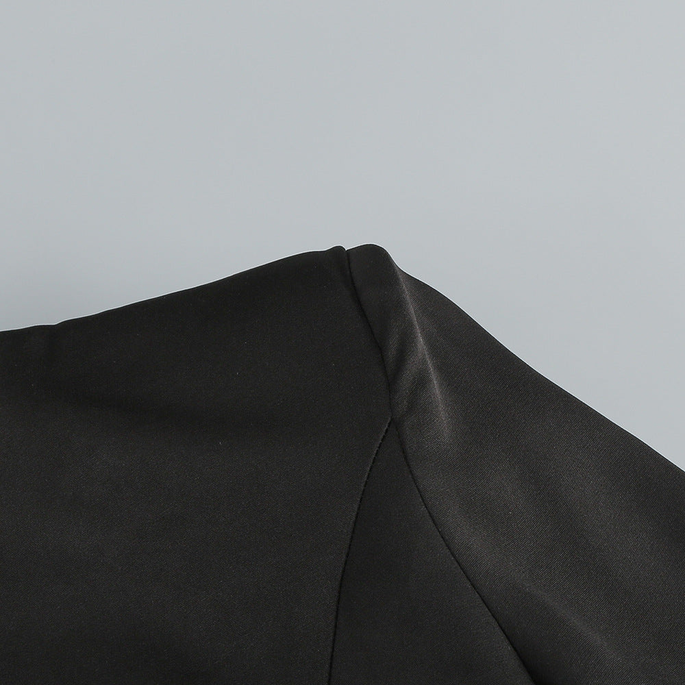 SPLICE PAILLETTEN-MINIKLEID IN SCHWARZ