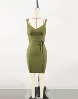 Bandage Elegance Sheath Mini Dress