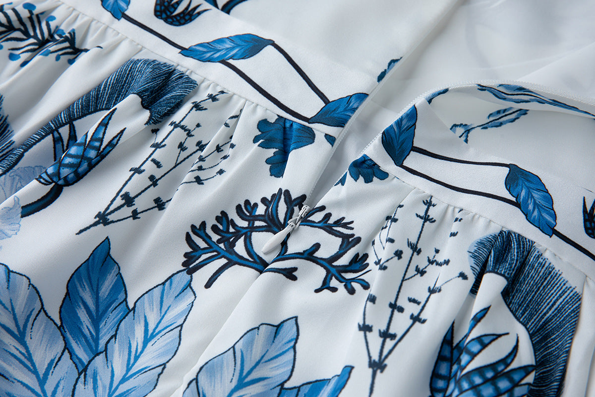 Besticktes Minikleid