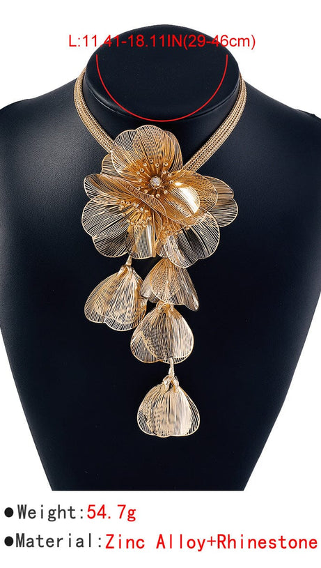 FRANCESCA FLOWER CHOKER