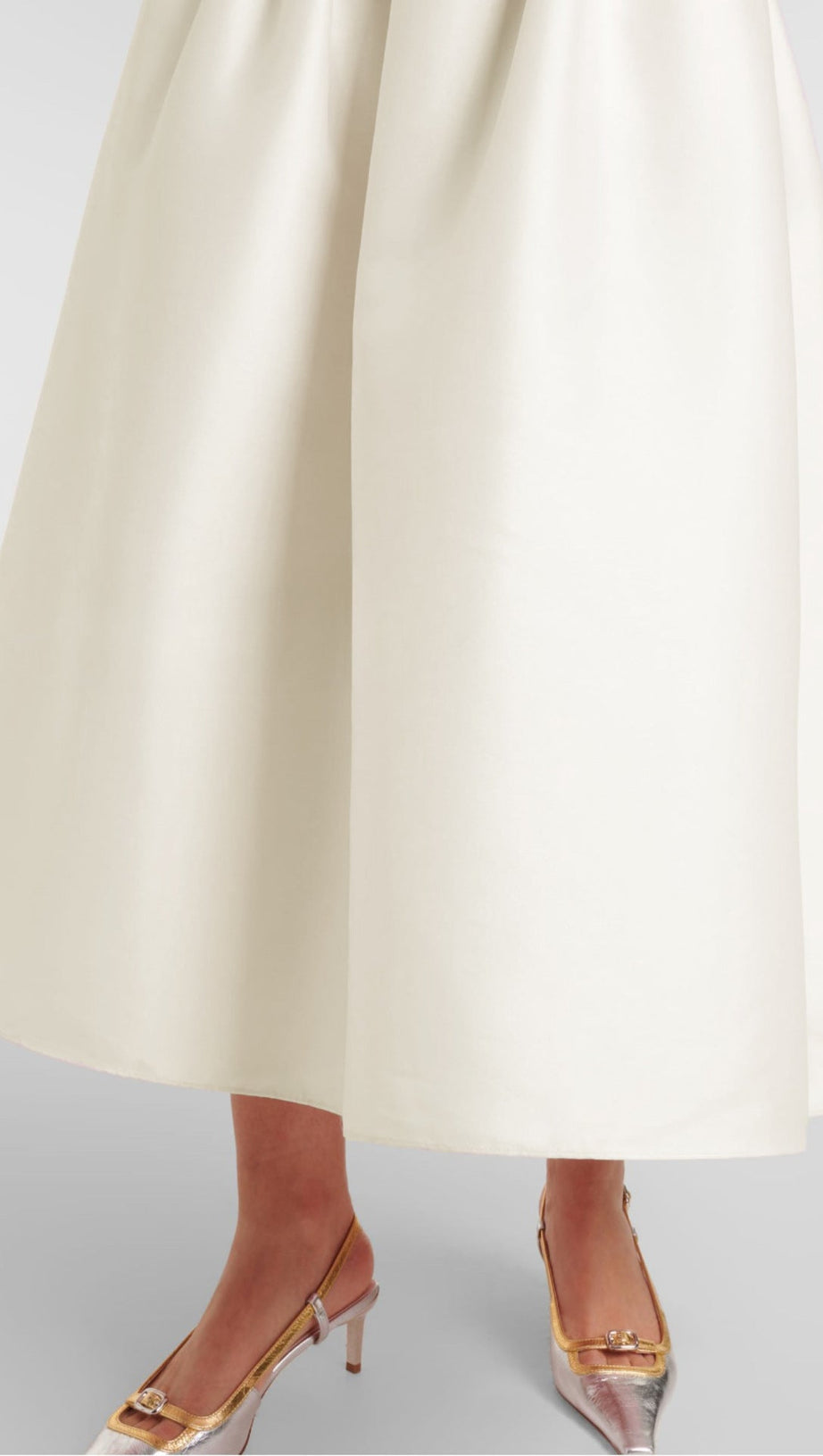 jocelyn Bowknot-Side Bandage Strapless maxi Dress in apricot