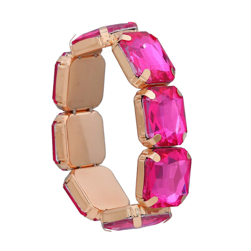 SQUARE RHINESTONE BRACELET