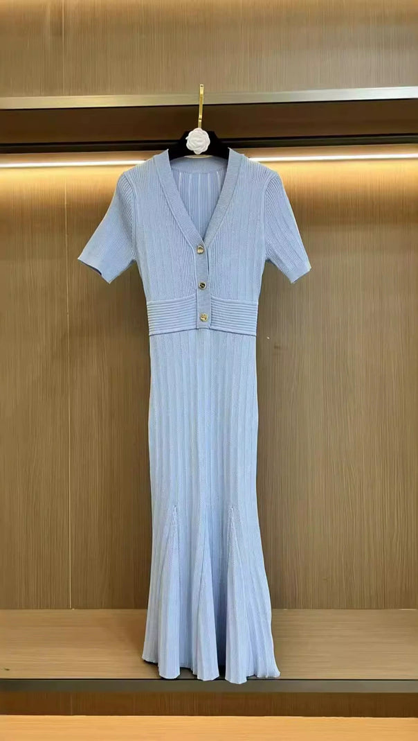 AIIZIE DOLORES POINTELLE MIDI DRESS - product image