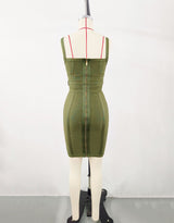 Bandage Elegance Sheath Mini Dress