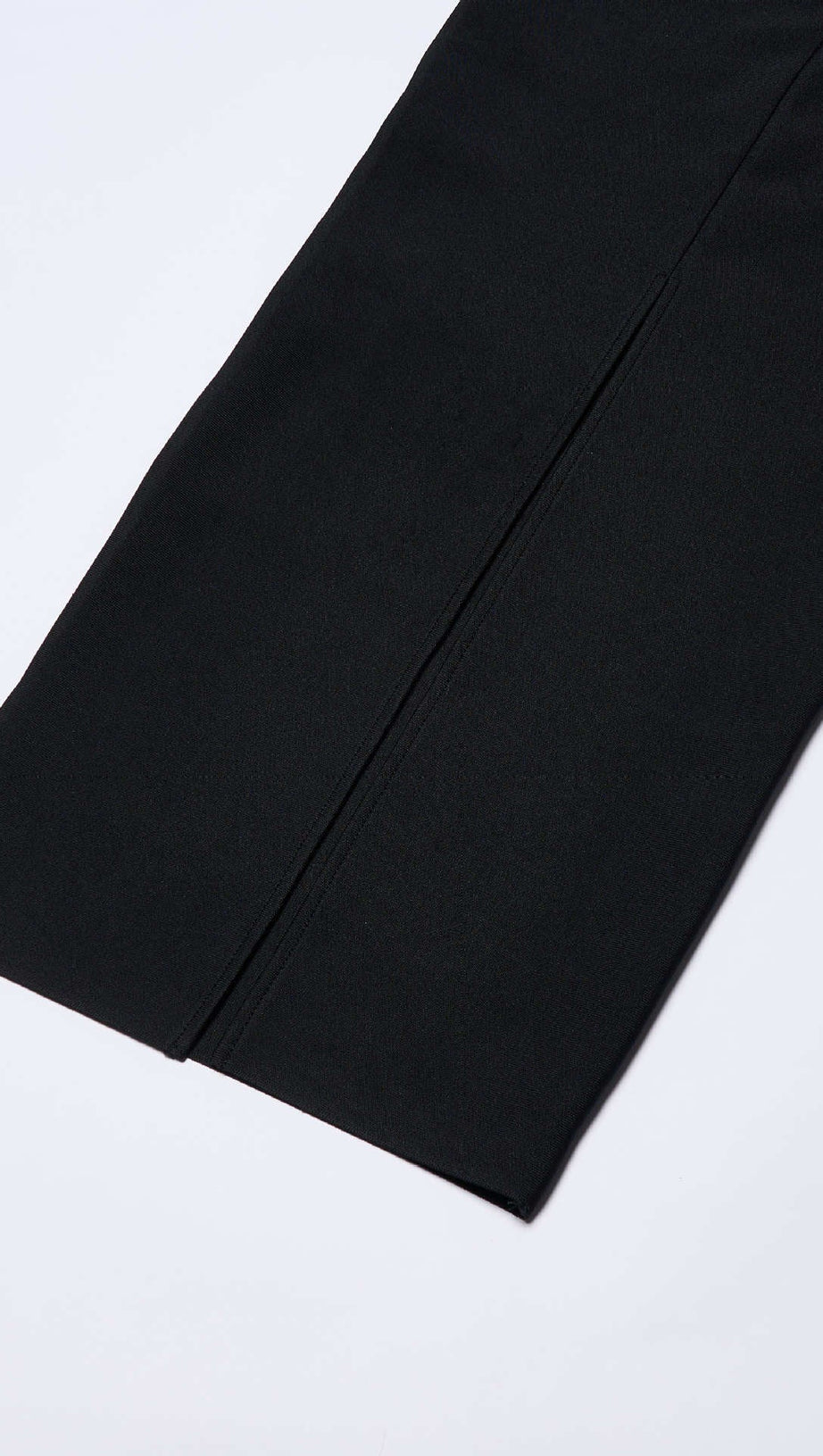 ABITO LUNGO CON FASCE E MOTIVO LEOPARDATO A FIORI 3D IN NERO