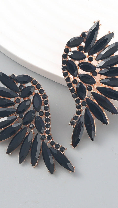 RAINBOW RHINESTONE EARRINGS