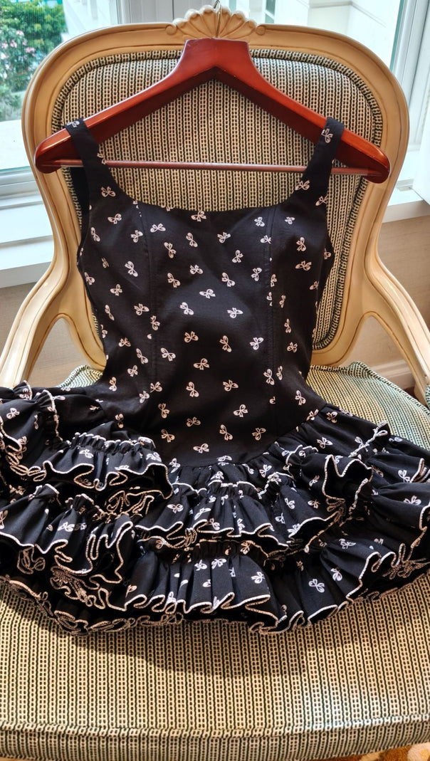 AIIZIE BERKELEY RUFFLE MINI DRESS - product image