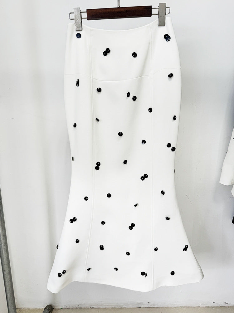 AIIZIE STRUCTURED SQUARE SHOULDER BLAZER SUIT - product image