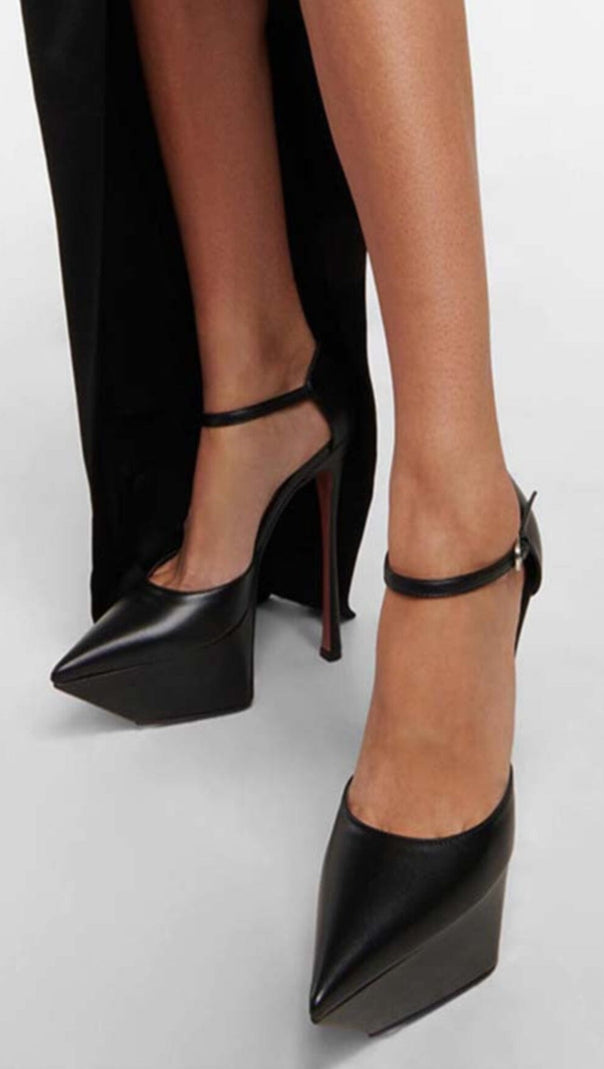 AIIZIE PLATFORM PUMPS IN BLACK - product image