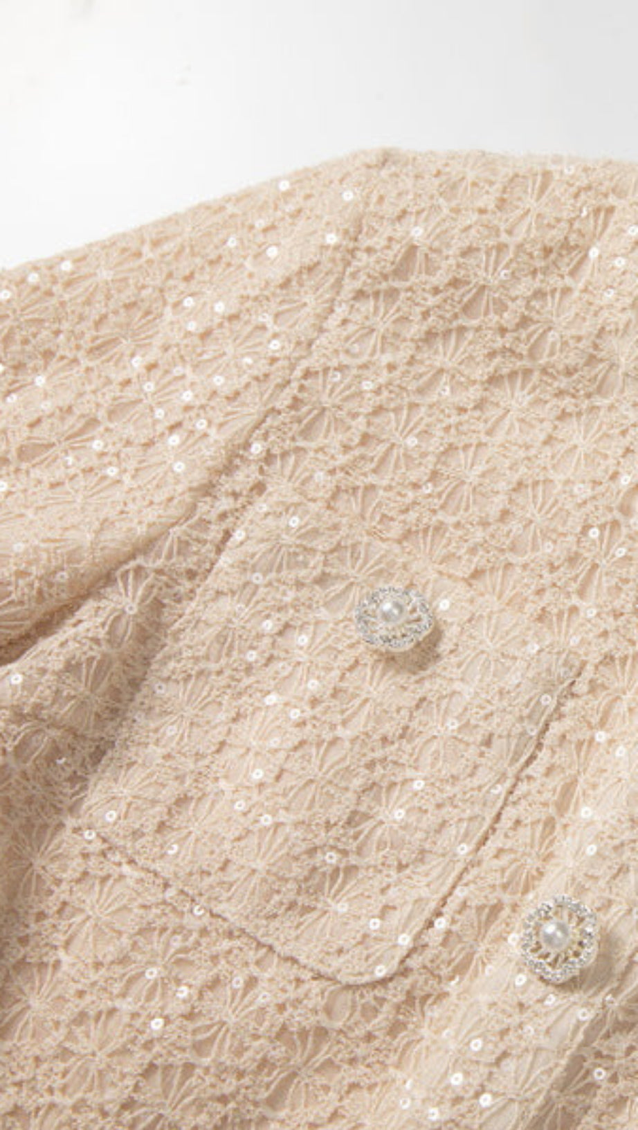 ROUND NECK SHORT SLEEVES SEQUIN MAXI DRESS IN BLACK