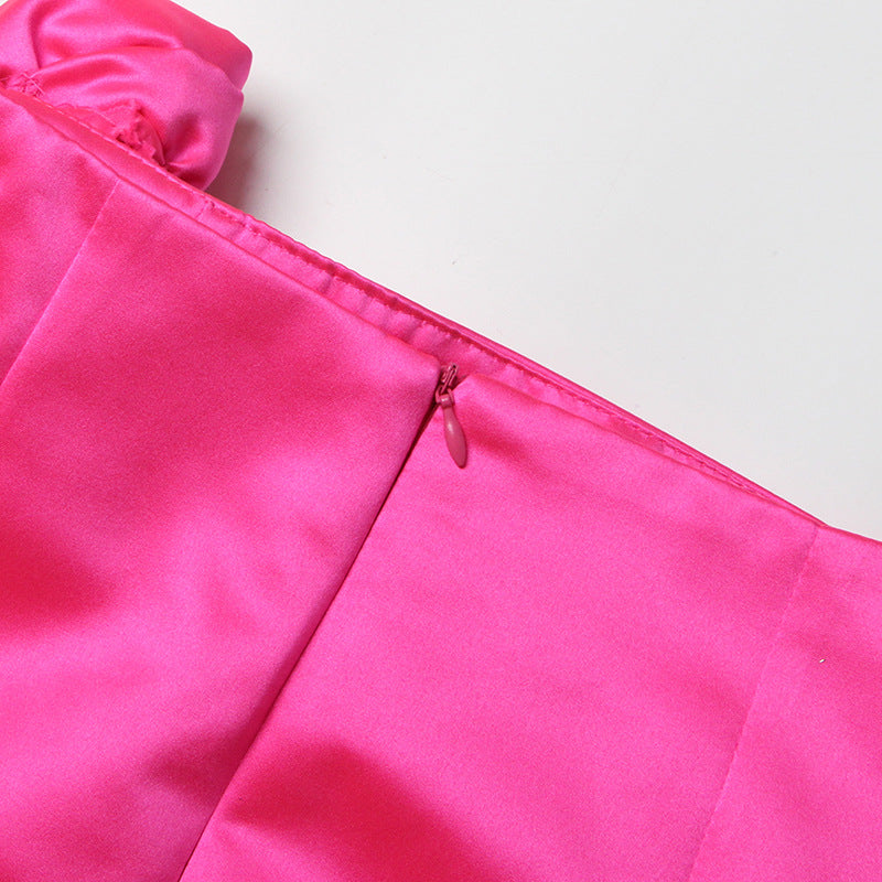 ANCHORET BLUMEN MINIROCK IN ROSA