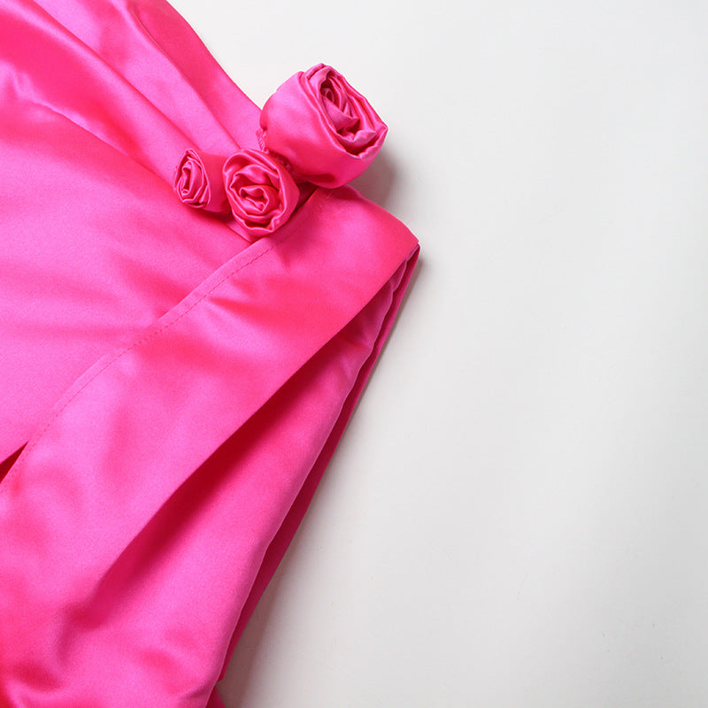 ANCHORET BLUMEN MINIROCK IN ROSA