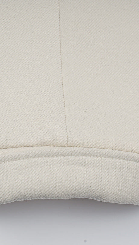 CAPPOTTO IN DENIM CON VOLANT A FIORI ALLARD