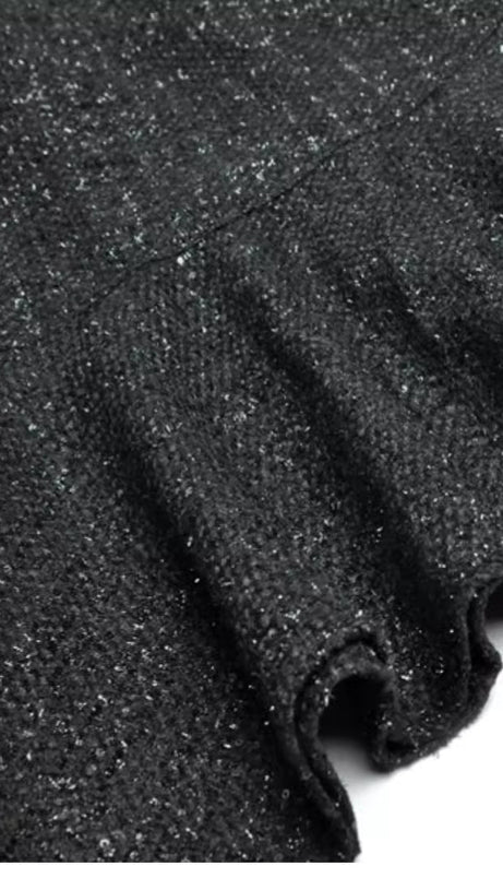 3D FLOWER JACKET HIP FISHTAIL SKIRT SET