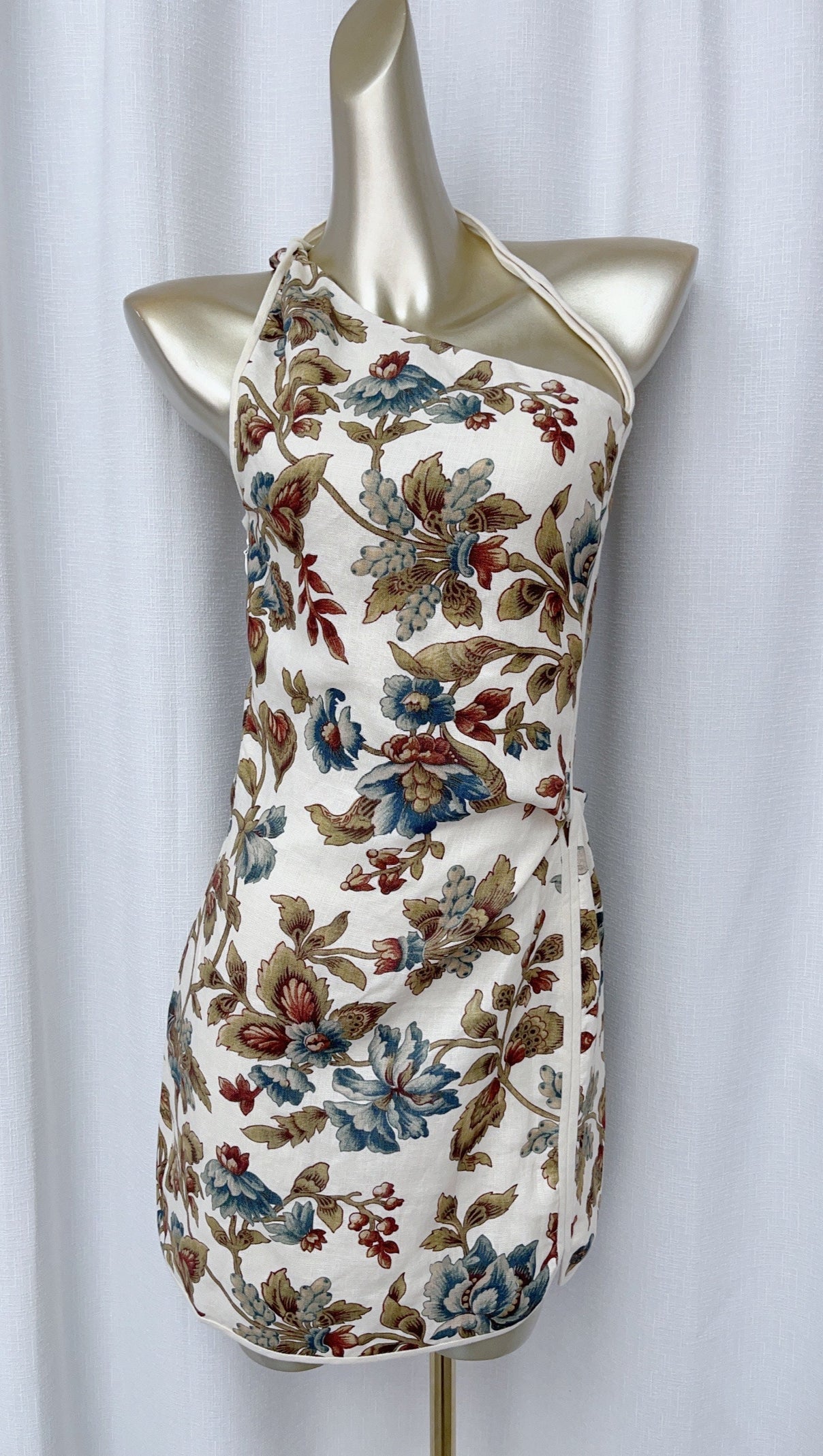 AIIZIE FLORAL PRINT ASYMMETRIC MINI DRESS - product image