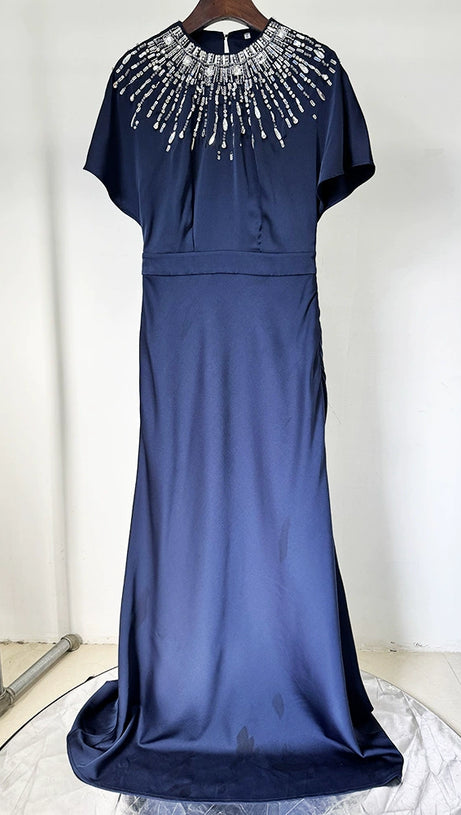 BLUE PALLADIUM DRESS