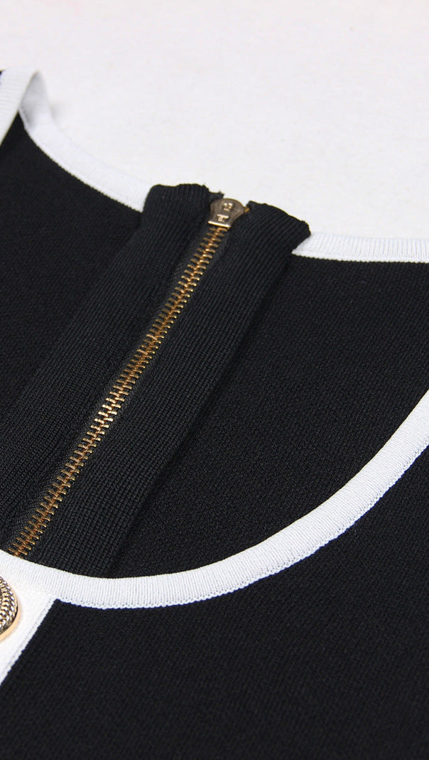 AIIZIE MOLLY KNIT SHEATH MINI DRESS - product image