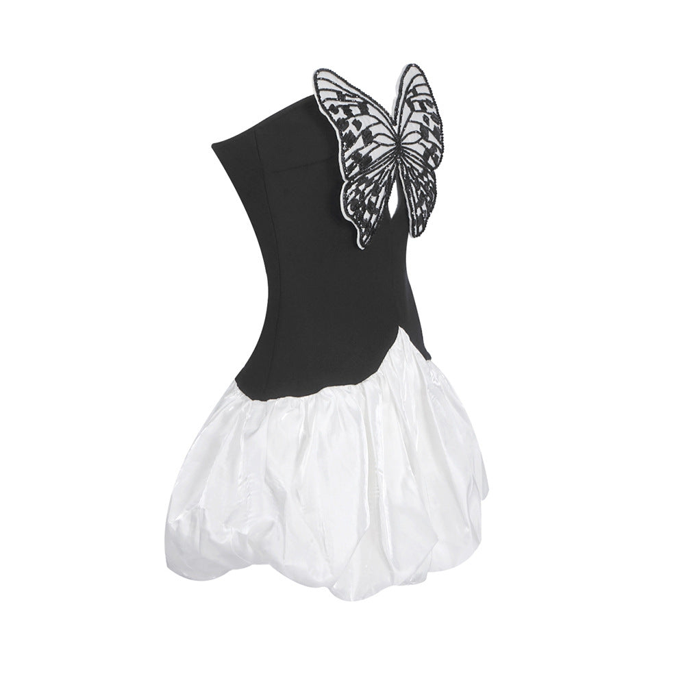 AIIZIE BUTTERFLY EMBROIDERED DRESS - product image