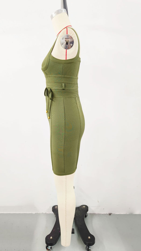 AIIZIE BANDAGE ELEGANCE SHEATH MINI DRESS - product image